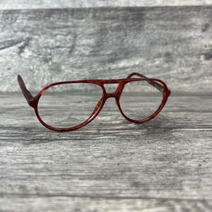 Vintage Kenmark Roger Tortoise Pilot Sunglasses Glasses Frames ONLY Hong Kong